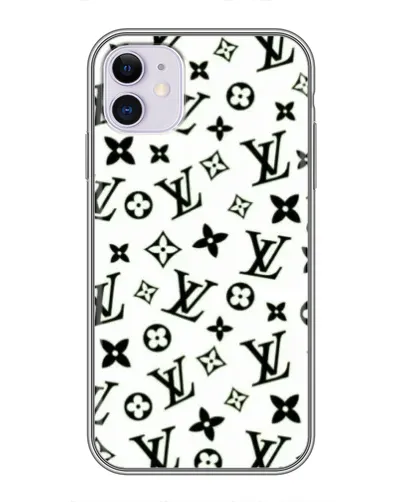 Чехол для iPhone 11 с картинкой «Монохромный хаос LV» Чехол для iPhone 11 с картинкой «Монохромный хаос LV»