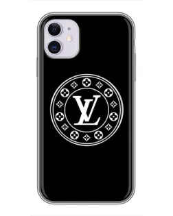 Чехол для iPhone 11 с картинкой «LV — печать стиля»