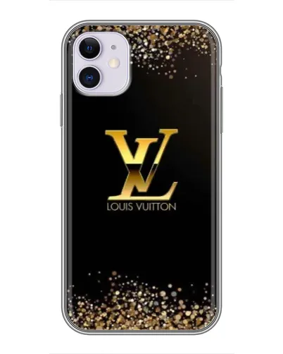 Чехол для iPhone 11 с картинкой «LV — золотые искры» Чехол для iPhone 11 с картинкой «LV — золотые искры»