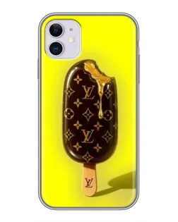 Чехол для iPhone 11 с картинкой «Мороженое от LV»