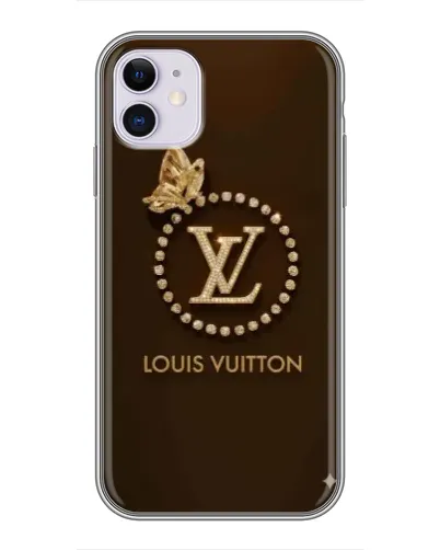 Чехол для iPhone 11 с картинкой «LV — золотая печать» Чехол для iPhone 11 с картинкой «LV — золотая печать»