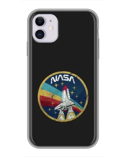 Чехол для iPhone 11 с картинкой «NASA — эмблема миссии»