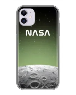 Чехол для iPhone 11 с картинкой «NASA — лунный градиент»