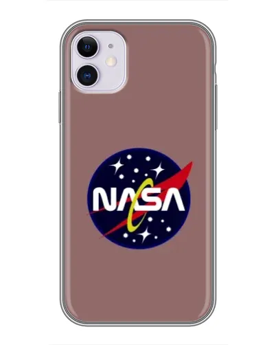 Чехол для iPhone 11 с картинкой «NASA — ретро космос»