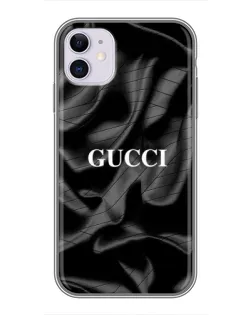 Чехол для iPhone 11 с картинкой «Gucci — шелковые волны» Чехол для iPhone 11 с картинкой «Gucci — шелковые волны»