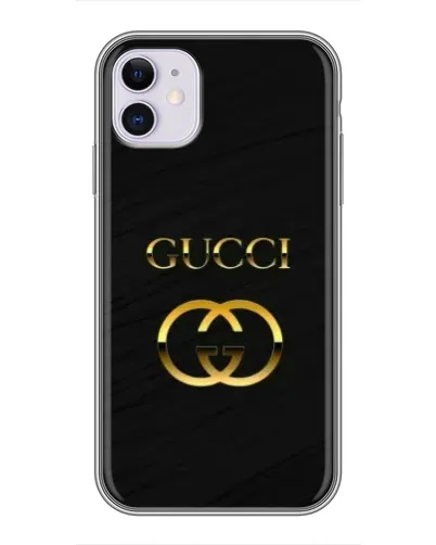 Чехол для iPhone 11 с картинкой «Золотой логотип Gucci» Чехол для iPhone 11 с картинкой «Золотой логотип Gucci»