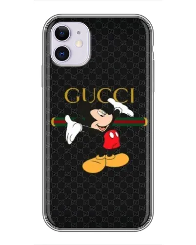 Чехол для iPhone 11 с картинкой «Микки Маус Gucci» Чехол для iPhone 11 с картинкой «Микки Маус Gucci»