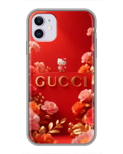 Чехол для iPhone 11 с картинкой «Gucci — золотой сад» Чехол для iPhone 11 с картинкой «Gucci — золотой сад»