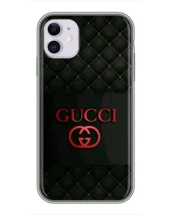 Чехол для iPhone 11 с картинкой «Gucci — стеганый черный» Чехол для iPhone 11 с картинкой «Gucci — стеганый черный»