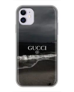 Чехол для iPhone 11 с картинкой «Gucci — морской прибой» Чехол для iPhone 11 с картинкой «Gucci — морской прибой»
