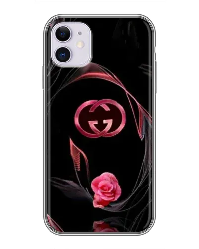 Чехол для iPhone 11 с картинкой «Gucci — неоновая роза» Чехол для iPhone 11 с картинкой «Gucci — неоновая роза»