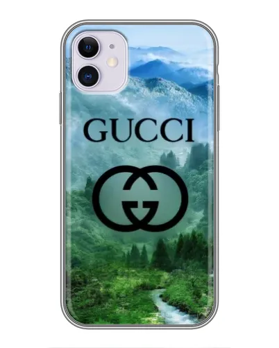 Чехол для iPhone 11 с картинкой «Gucci — горный пейзаж» Чехол для iPhone 11 с картинкой «Gucci — горный пейзаж»