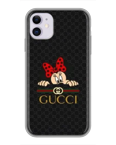Чехол для iPhone 11 с картинкой «Минни Маус Gucci — черный» Чехол для iPhone 11 с картинкой «Минни Маус Gucci — черный»