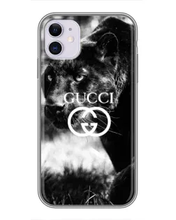 Чехол для iPhone 11 с картинкой «Gucci — дикая природа» Чехол для iPhone 11 с картинкой «Gucci — дикая природа»