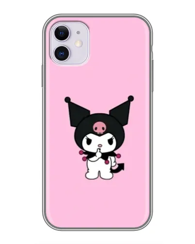 Чехол для iPhone 11 с картинкой «Kuromi — розовая нежность» Чехол для iPhone 11 с картинкой «Kuromi — розовая нежность»