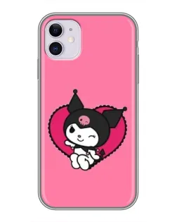Чохол для iPhone 11 з картинкою «Kuromi — любов у серці» Чохол для iPhone 11 з картинкою «Kuromi — любов у серці»