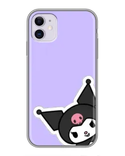 Чохол для iPhone 11 з картинкою «Кумедна Kuromi» Чохол для iPhone 11 з картинкою «Кумедна Kuromi»
