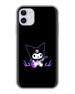 Чохол для iPhone 11 з картинкою «Електрична Kuromi» Чохол для iPhone 11 з картинкою «Електрична Kuromi»