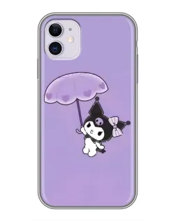 Чохол для iPhone 11 з картинкою «Kuromi з парасолькою» Чохол для iPhone 11 з картинкою «Kuromi з парасолькою»
