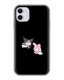 Чохол для iPhone 11 з картинкою «My Melody та Kuromi» Чохол для iPhone 11 з картинкою «My Melody та Kuromi»