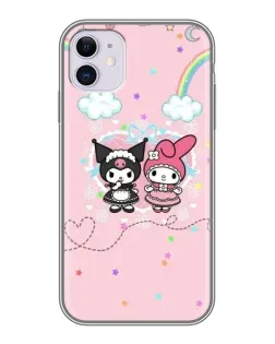Чохол для iPhone 11 з картинкою «My Melody та Kuromi» Чохол для iPhone 11 з картинкою «My Melody та Kuromi»