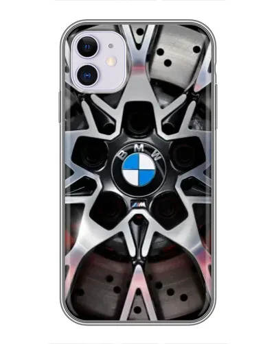 Чехол для iPhone 11 с картинкой «BMW — деталь диска» Чехол для iPhone 11 с картинкой «BMW — деталь диска»