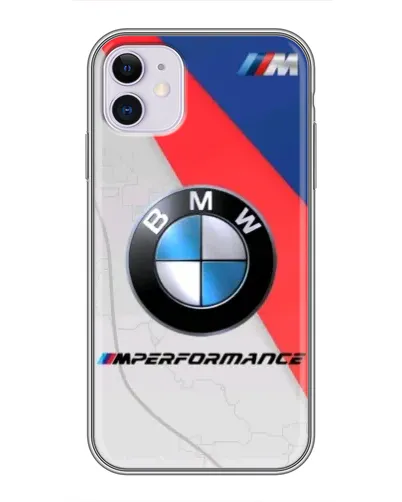 Чехол для iPhone 11 с картинкой «BMW Performance стиль» Чехол для iPhone 11 с картинкой «BMW Performance стиль»