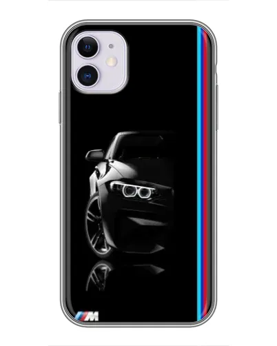 Чехол для iPhone 11 с картинкой «Силуэт BMW в темноте» Чехол для iPhone 11 с картинкой «Силуэт BMW в темноте»