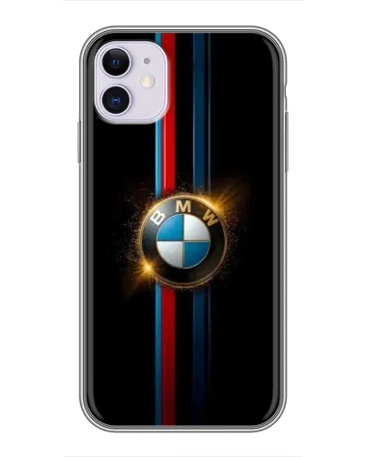 Чехол для iPhone 11 с картинкой «BMW M-Power неон» Чехол для iPhone 11 с картинкой «BMW M-Power неон»