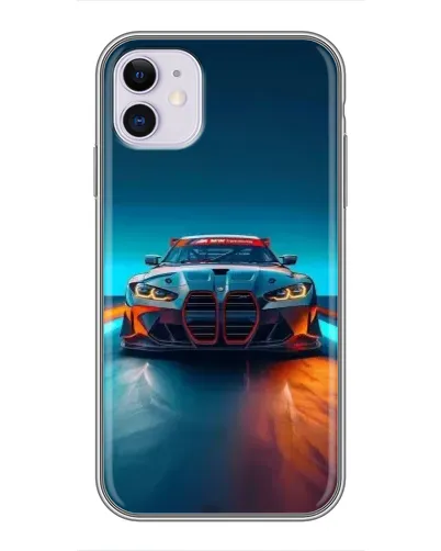 Чохол для iPhone 11 з картинкою «BMW — вогні неону» Чохол для iPhone 11 з картинкою «BMW — вогні неону»