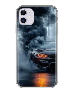 Чохол для iPhone 11 з картинкою «BMW M-Power — абстракція»