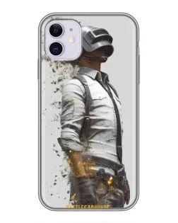 Чехол для iPhone 11 с картинкой «PUBG — боец в пыли»