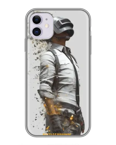 Чехол для iPhone 11 с картинкой «PUBG — боец в пыли» Чехол для iPhone 11 с картинкой «PUBG — боец в пыли»