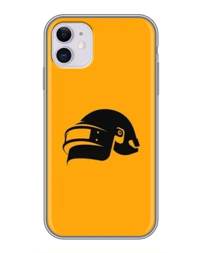 Чехол для iPhone 11 с картинкой «PUBG — золотой шлем» Чехол для iPhone 11 с картинкой «PUBG — золотой шлем»