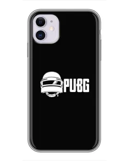 Чехол для iPhone 11 с картинкой «PUBG — классический лого»
