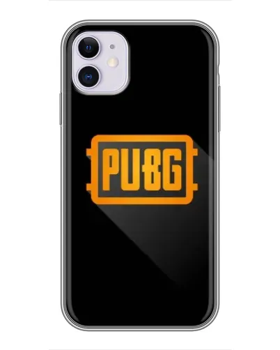 Чехол для iPhone 11 с картинкой «PUBG — рамка лого» Чехол для iPhone 11 с картинкой «PUBG — рамка лого»