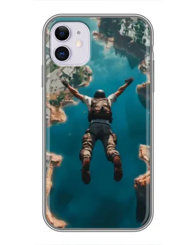 Чехол для iPhone 11 с картинкой «PUBG — свободное падение» Чехол для iPhone 11 с картинкой «PUBG — свободное падение»