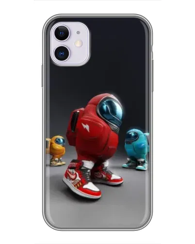 Чехол для iPhone 11 с картинкой «Among Us — 3D стиль» Чехол для iPhone 11 с картинкой «Among Us — 3D стиль»