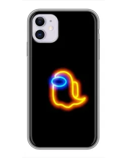 Чехол для iPhone 11 с картинкой «Among Us неоновое сияние» Чехол для iPhone 11 с картинкой «Among Us неоновое сияние»