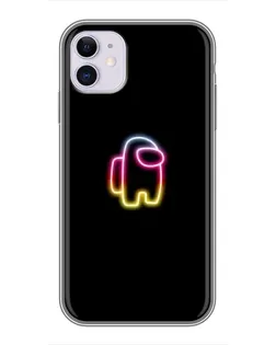 Чехол для iPhone 11 с картинкой «Among Us градиент»