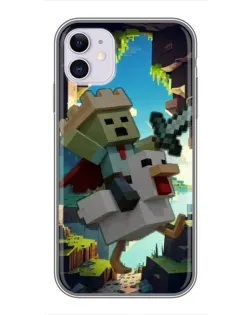 Чехол для iPhone 11 с картинкой «Стив и гусь» Чехол для iPhone 11 с картинкой «Стив и гусь»