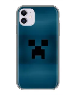 Чехол для iPhone 11 с картинкой «Крипер текстура»