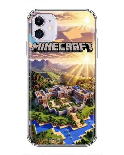 Чехол для iPhone 11 с картинкой «Minecraft панорама» Чехол для iPhone 11 с картинкой «Minecraft панорама»