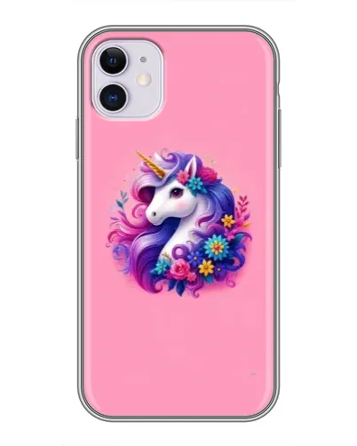 Чехол для iPhone 11 с картинкой «Сказочный единорог» Чехол для iPhone 11 с картинкой «Сказочный единорог»