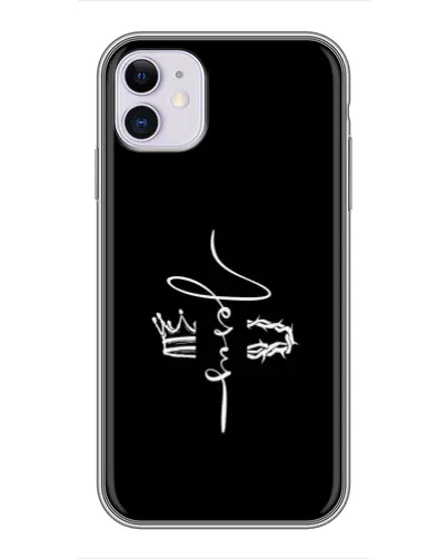 Чехол для iPhone 11 с картинкой «Король Славы Jesus» Чехол для iPhone 11 с картинкой «Король Славы Jesus»