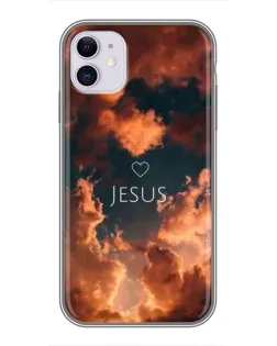 Чехол для iPhone 11 с картинкой «Сияние Имени Jesus»