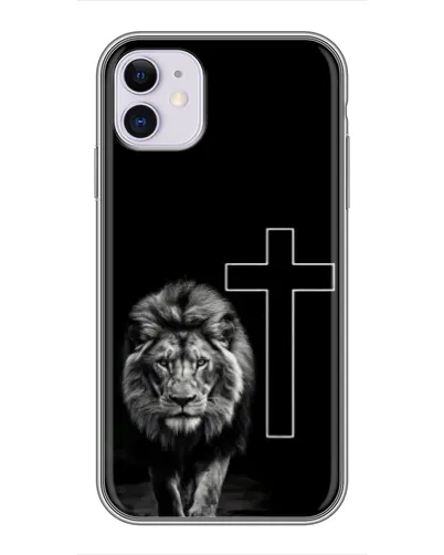 Чехол для iPhone 11 с картинкой «Лев и Крест» Чехол для iPhone 11 с картинкой «Лев и Крест»