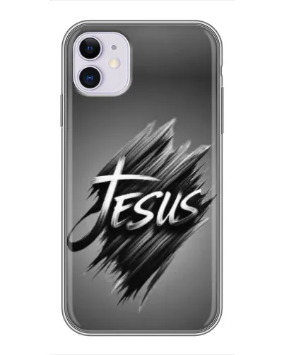 Чехол для iPhone 11 с картинкой «Надпись Jesus Graffiti» Чехол для iPhone 11 с картинкой «Надпись Jesus Graffiti»
