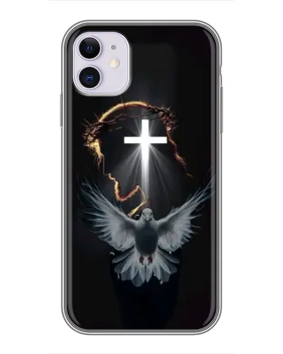 Чехол для iPhone 11 с картинкой «Голубь и Свет» Чехол для iPhone 11 с картинкой «Голубь и Свет»