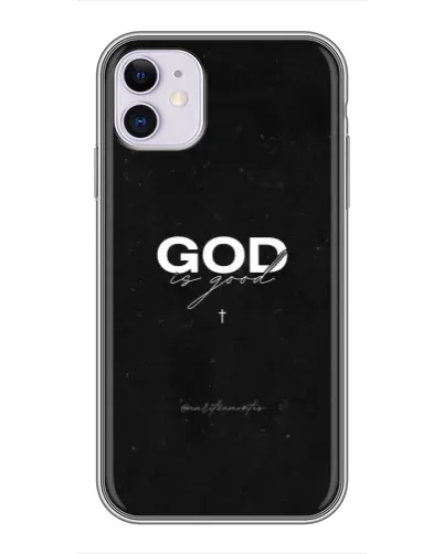 Чехол для iPhone 11 с картинкой «GOD — Бог над всем» Чехол для iPhone 11 с картинкой «GOD — Бог над всем»